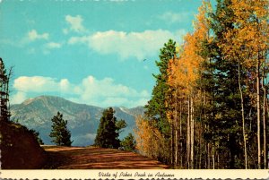 Colorado Vista Of Pikes Peak In Autumn