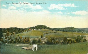 Arkansas C-1910 Eureka Springs Golf Course Postcard Wickham Teich 20-9866