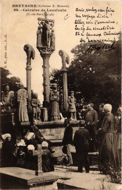 CPA Bretagne - Calvaire de Laurivain (381051)