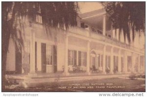 Mississippi Natchez Linden 1785 Home Of Mr And Mrs Frank Fauntleroy Artvue