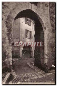 Cagnes sur Mer - Grimaldi Place - Old Postcard