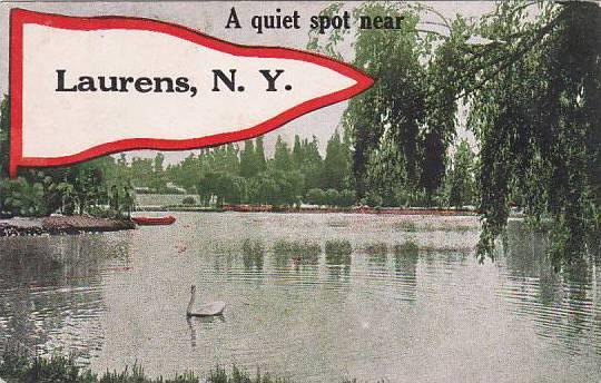 New York Laurens A Quiet Spot Near 1910