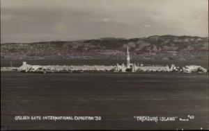 San Francisco 1939 Golden Gate Expo MOULIN Real Photo Postcard #62