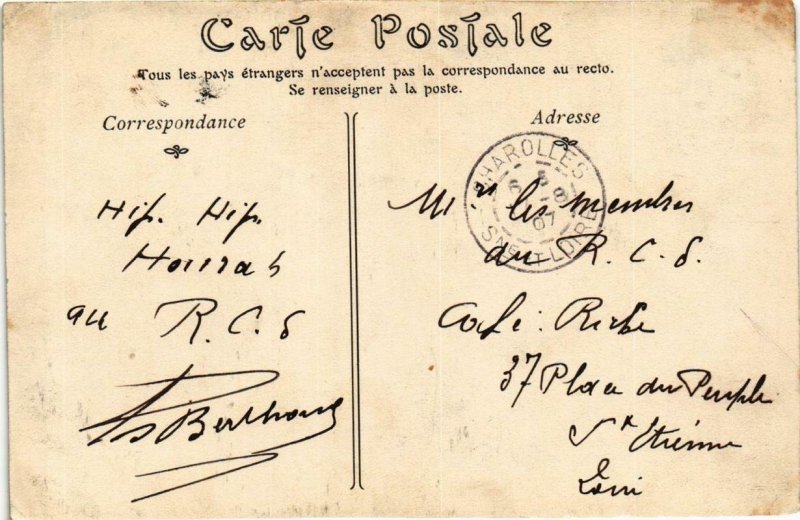 CPA Souvenir de CHAROLLES (649564)
