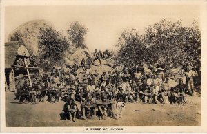 Early Real Photo RPPC, Bulawayo, Southern Rhodesia, Africa, Old Postcard