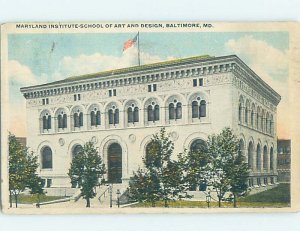 Pre-Chrome SCHOOL SCENE Baltimore Maryland MD AG9985