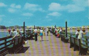 Virginia Virginia Beach Fishing Pier Looking Towards Beach