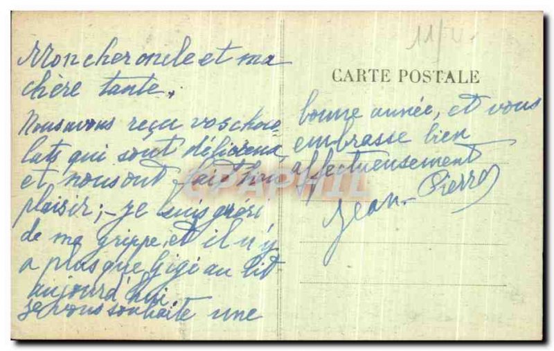 Old Postcard Narbonne The Museum Room Canonge