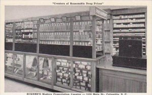 South Carolina Columbia Eckerd's Modern Drug Store Prescription Counter