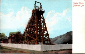 Postcard Water Shaft in Gilberton, Pennsylvania