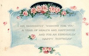 Earnest Birthday Greetings