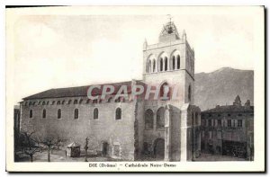 Old Postcard Die Drome Notre Dame Cathedral