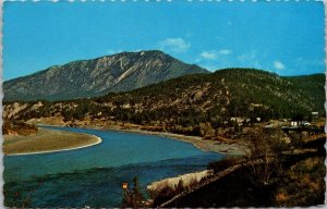 Canada British Columbia Lytton Fraser & Thompson Riverss Junction Panoramic View