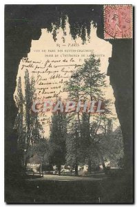 Old Postcard View of Paris Parc des Buttes Chaumont decision of the Interior ...