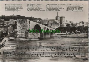France Postcard - Avignon - Le Pont d'Avignon et sa Chanson RR14354