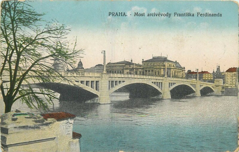 Praha Czech R. - Most arcivevody Frantiska Ferdinanda bridge 