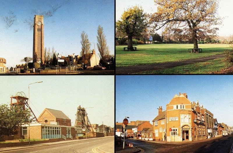 Coalville Clock Tower Memorial Discovery Park Leicester Postcard