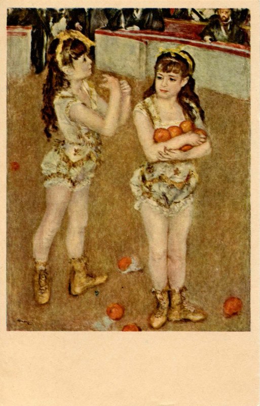 Two Little Circus Girls   Artist: Renoir