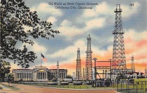 State Capitol Grounds Oil Wells Oklahoma City OK 