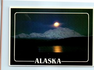 Moonlight in Mt. McKinley - Denali National Park and Preserve - Alaska