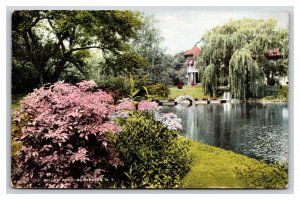 Willow Pond East Avenue Rochester New York NY DB Postcard H22