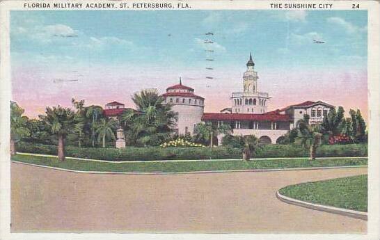 Florida Saint Petersburg Florida Military Academy The Sunshine City 1936