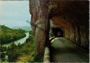 Vivarais Landscapes The Ardeche Gorges at the Ruoms Parade Postcard PC326