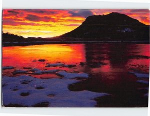 Postcard Sunrise Over Sheeps Lake Horseshoe Park Rocky Mountain National Park CO