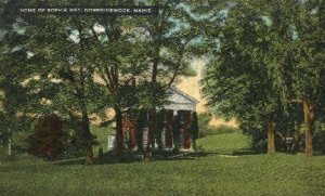 Home of Sophie May - Norridgewock, Maine ME Postcard