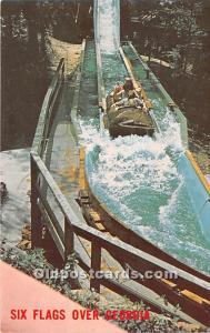 Log Jamboree ride in the flume, Six Flags Over Georgia Atlanta, Georgia, GA, ...