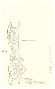 Vermont Stowe  , Bingham Falls RPPC