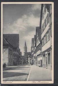 Germany Postcard - Schorndorf - Obere Hauptstrasse  T9759