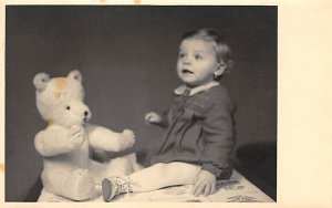 Children with Teddy Bears Postcard