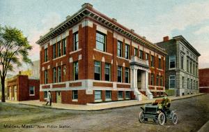 MA - Malden. The New Police Station