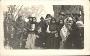 Refugees Mexican Revolution Shuman Interest Soldiers & People Human Interes RPPC