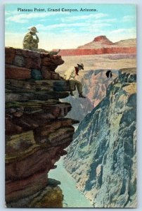 Grand Canyon Arizona AZ Postcard Plateau Point Colorado River c1910's Antique