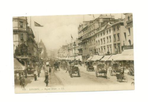 Mint London England RPPC Postcard Regent Street