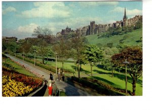 Old Skyline from Princess Street Gardens, Edinburgh, Scotland