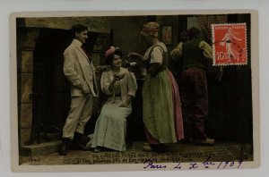 France - Paris. We're not rich but we share what we have.  RPPC