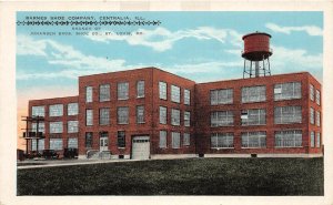 H74/ Centralia Illinois Postcard c1920s Barnes Shoe Company Factory  185