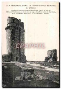 Montlhery - Castle - Tower - Old Postcard