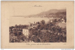 Menton, Vue prise de la Frontiere, Alpes Maritimes, France, 10-20s