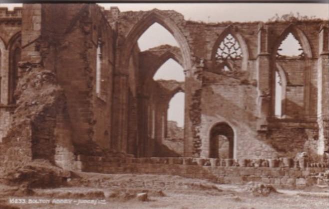 England Wharfdale Bolton's Abbey Real Photo