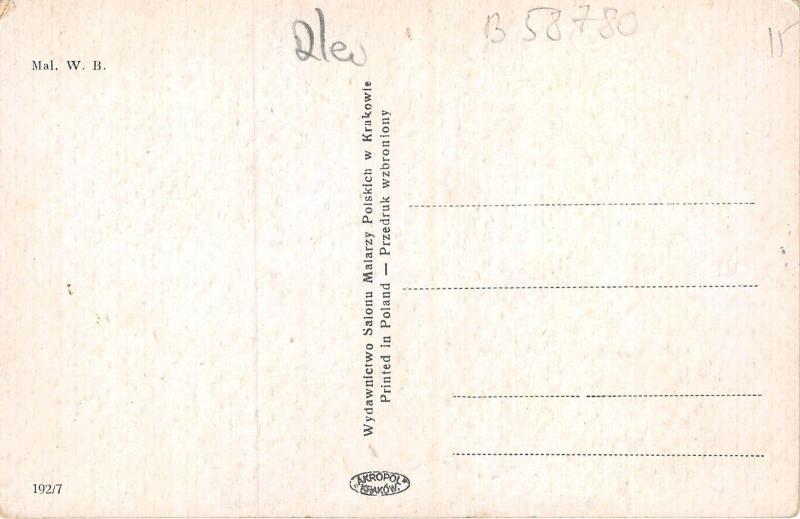 B58780 Judaica Typy types folklore from Poznan Poland