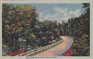 Greetings From Lake Odessa Michigan 1941