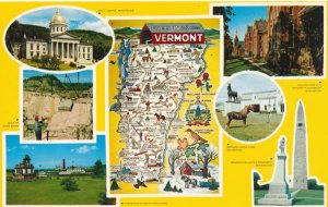 Map of Vermont and Various Views