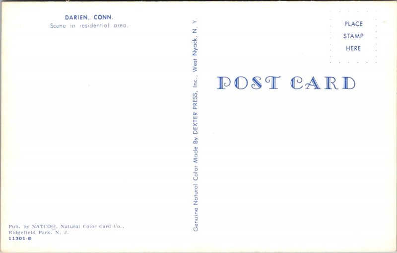 Connecticut, Darien - Residential Area - [CT-225]