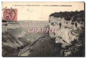 Old Postcard surroundings lous dusting Baume les Messieurs Vallee