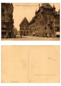 CPA AK GERMANY  Nürnberg Nassauerhaus mit Karolinenstrasse (571937)