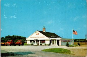 Massachusetts South Yarmouth Bass River Fish Market & Clam Bar Restaurant 1959